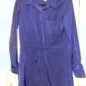 Blue Maternity Dress